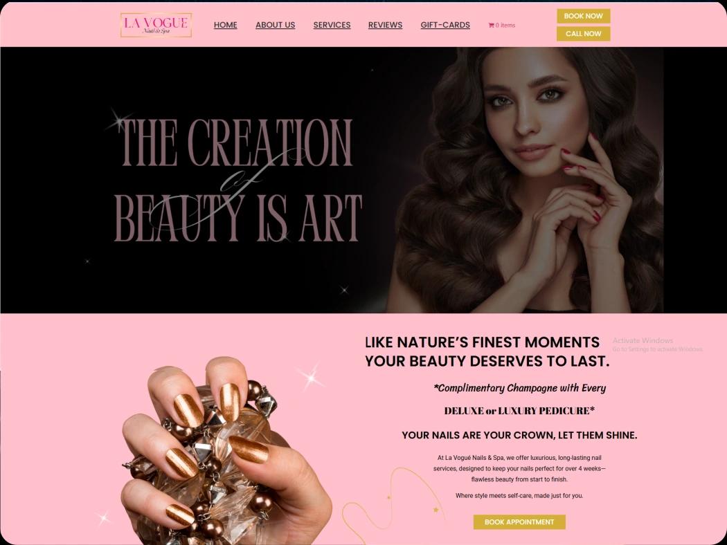 Thumbnail Lavogue Nails & Spa: Streamlining Operations