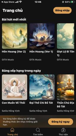 GITA Centre: Scalable Music Streaming